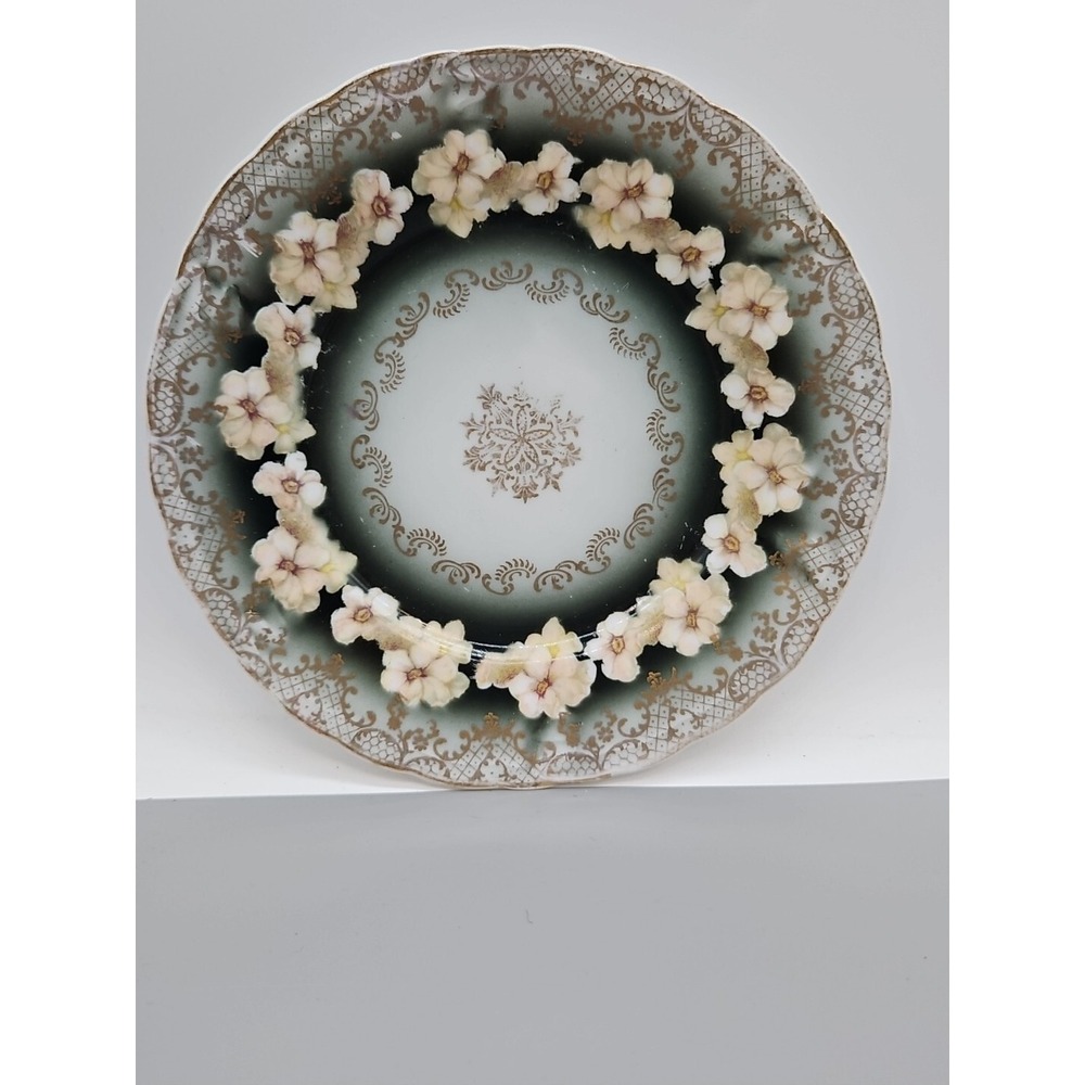 Rosenthal RC‎ Crown Mark Bavaria Antique Floral Porcelain Plate 6"